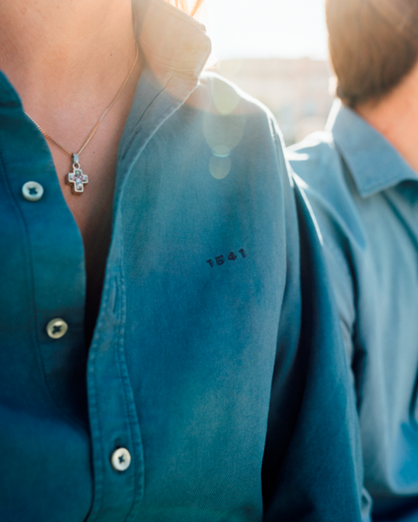 Camisa Pedro de Valdivia 1541 - Azul