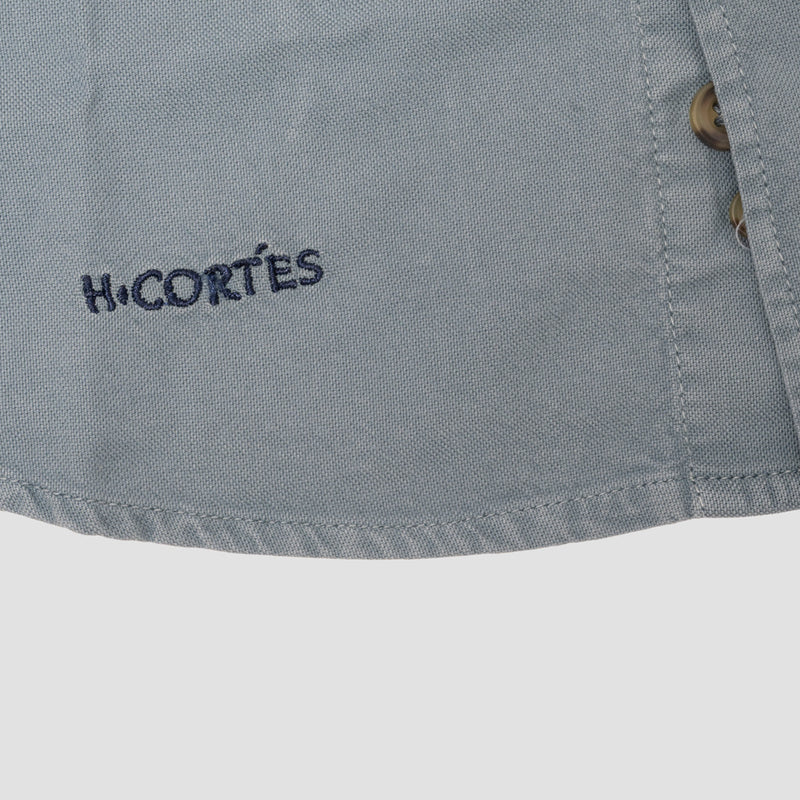 Camisa Hernán Cortes 1521 - Azul