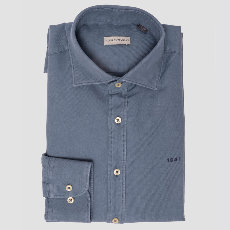 Camisa Pedro de Valdivia 1541 - Azul