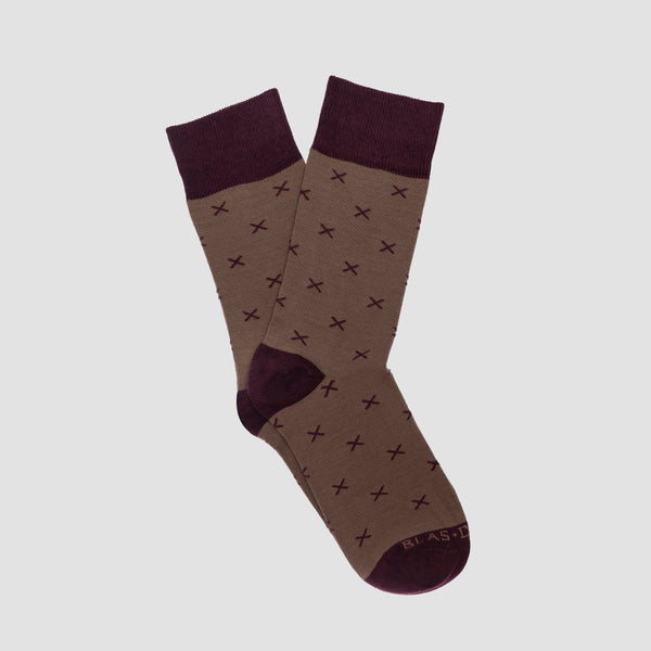 Pack Blas Indias Burdeos & Calcetines a Juego