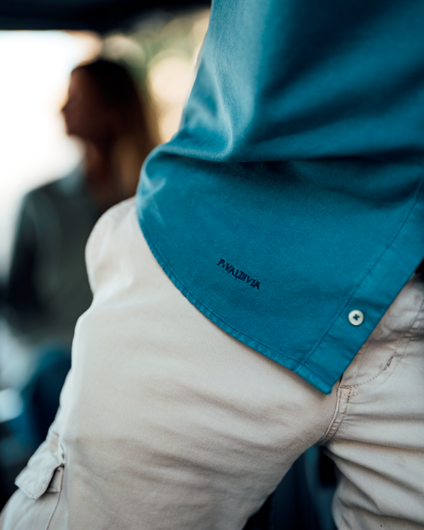 Camisa Pedro de Valdivia 1541 - Azul