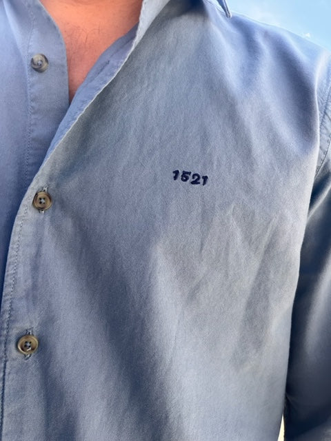 Camisa Hernán Cortes 1521 - Azul