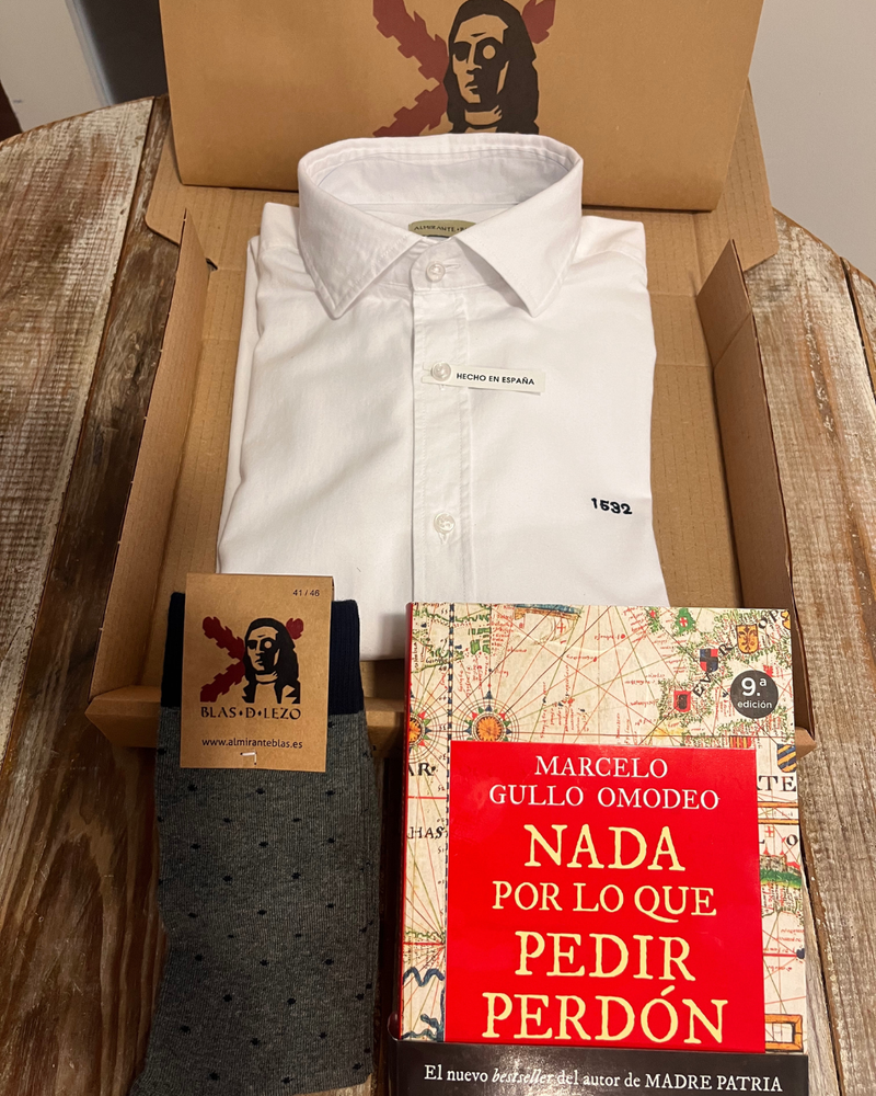 Regalo Conquistadores- 1532 Francisco Pizarro- Blanco