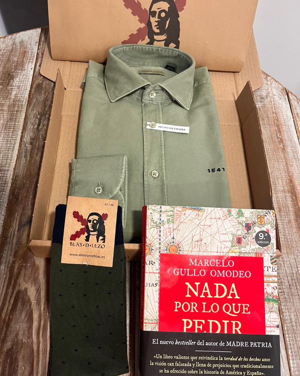 Regalo Conquistadores- 1541 Pedro de Valdivia- Verde