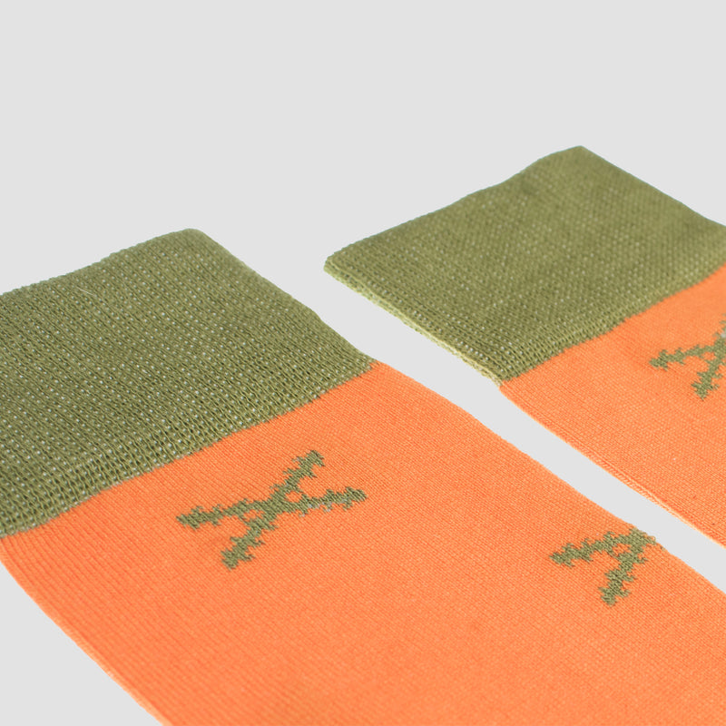Calcetines Blas - Teja & Kaki