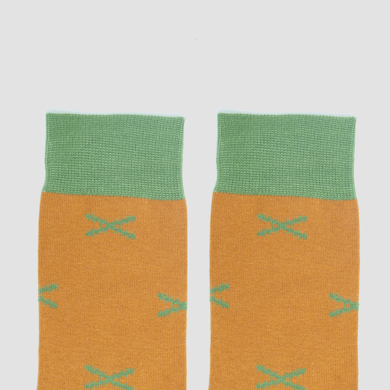 Calcetines Blas - Cobre & Verde