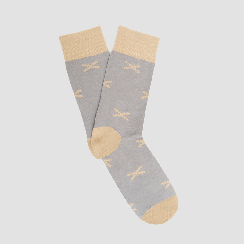 Calcetines Blas - Gris & Beige