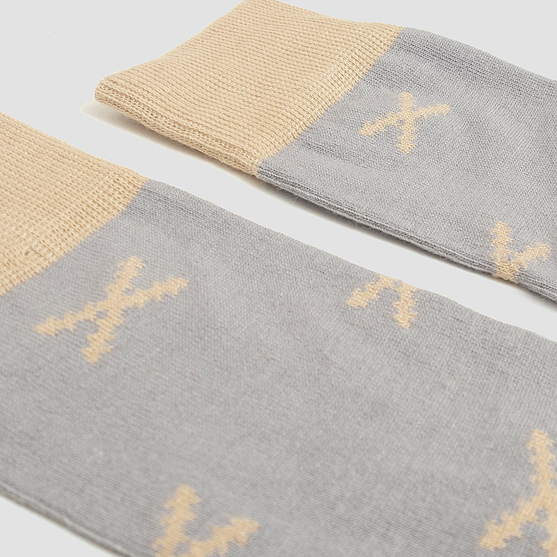 Calcetines Blas - Gris & Beige