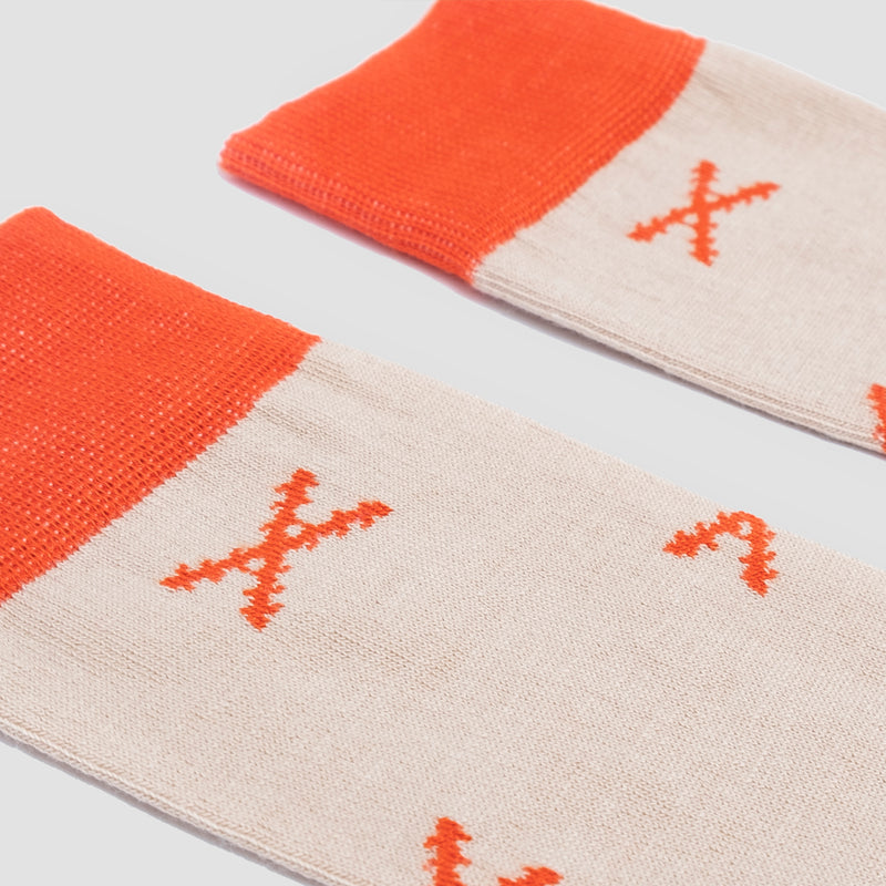 Calcetines Blas - Beige & Teja